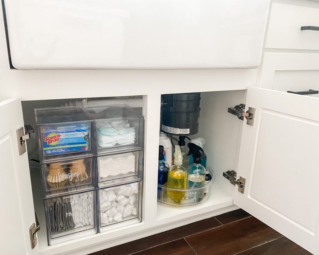 Under Sink Organization In The Kitchen - Rambling Renovators